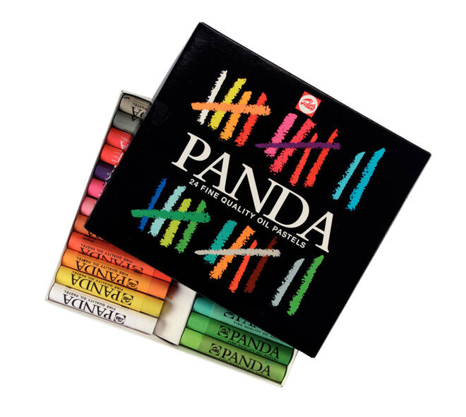 Oliepastel Talens Panda set à 24 kleuren