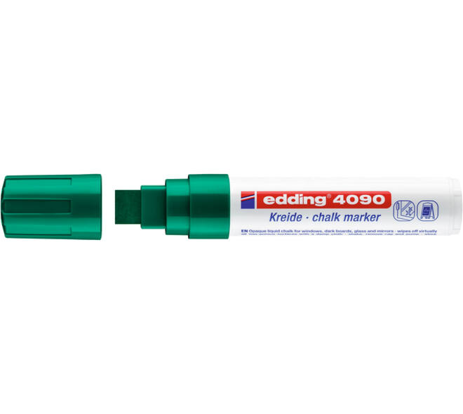 Krijtstift edding 4090 window blok 4-15mm groen