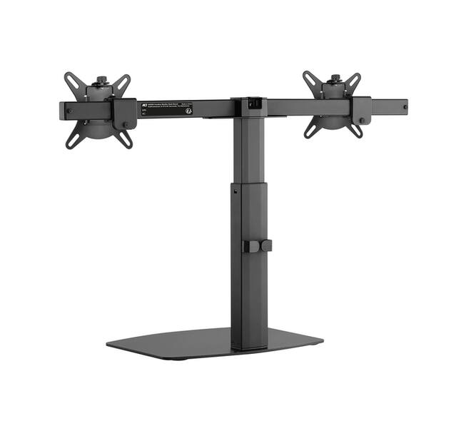 Monitorarm ACT office gasveer crossbar 2 schermen