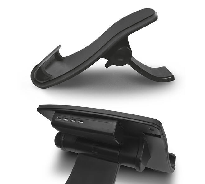 Laptopstandaard ACT 6 standen 4-p hub