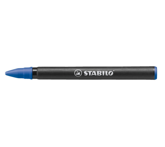 Rollerpenvulling STABILO Easyoriginal fijn blauw doosje à 20 stuks