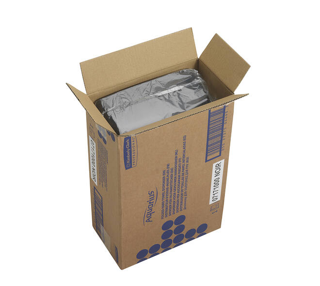 Handdoekdispenser Aquarius voor i-vouw zwart 7171