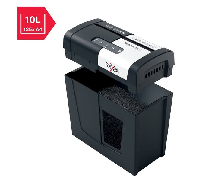 Papiervernietiger Rexel Secure MC3 P5 snippers 2x15mm