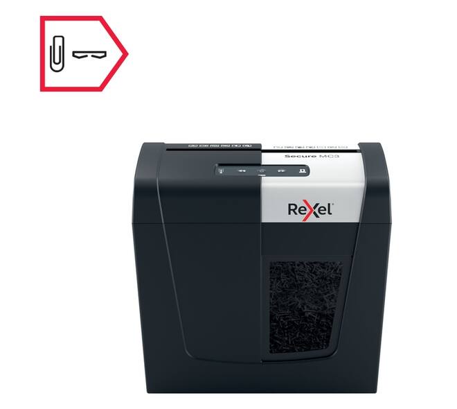 Papiervernietiger Rexel Secure MC3 P5 snippers 2x15mm