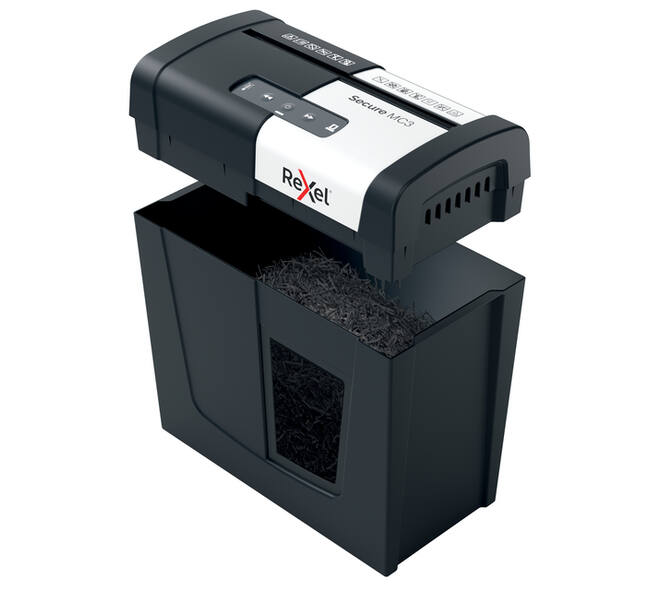 Papiervernietiger Rexel Secure MC3 P5 snippers 2x15mm