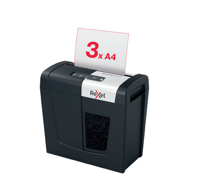Papiervernietiger Rexel Secure MC3 P5 snippers 2x15mm
