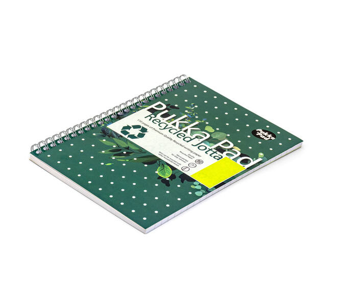 Notitieboek Pukka Pad Jotta A5 lijn 110 pagina's 80gr groen