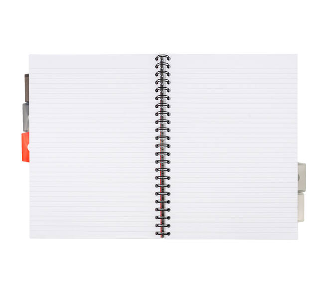 Projectboek Pukka Pad Metallic A4 lijn 5-tabs 200 pagina's 80gr groen
