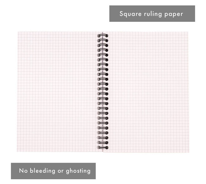 Notitieboek Pukka Pad Jotta A5 ruit 5x5mm 200 pagina's 80gr groen