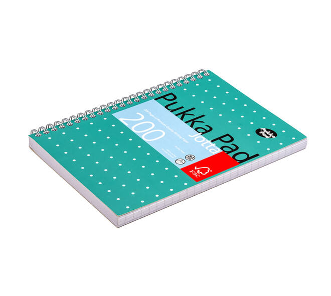 Notitieboek Pukka Pad Jotta A5 lijn 200 pagina's 80gr groen