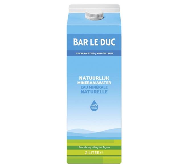 Water Bar-le-Duc koolzuurvrij 2 liter