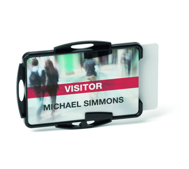 Badge Durable ECO voor 2 kaarten 10 stuks