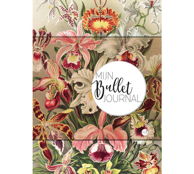 Mijn Bullet Journal orchidee dots 240 pagina's