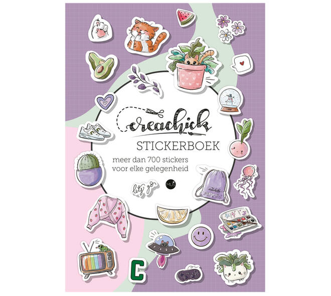 Stickerboek CreaChick A5 50 vel