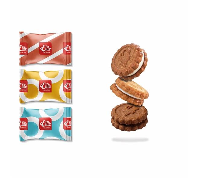 Koekjes Elite Selection Double Crème mix 120 stuks