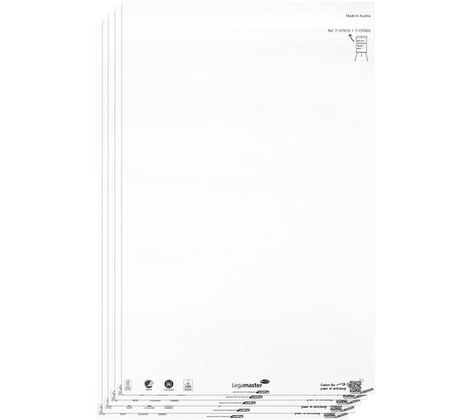 Flipoverpapier Legamaster SKETCH ECO blanco 5x 20 vellen