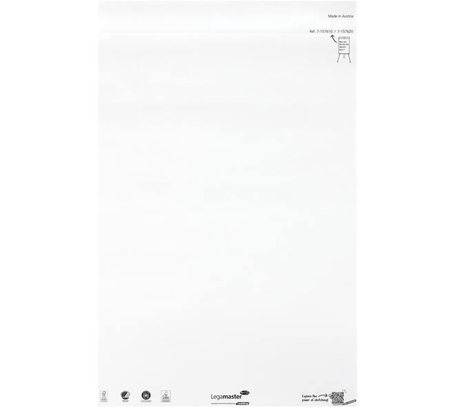 Flipoverpapier Legamaster SKETCH ECO blanco 5x 20 vellen