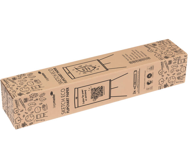 Flipoverpapier Legamaster SKETCH ECO blanco 5x 20 vellen