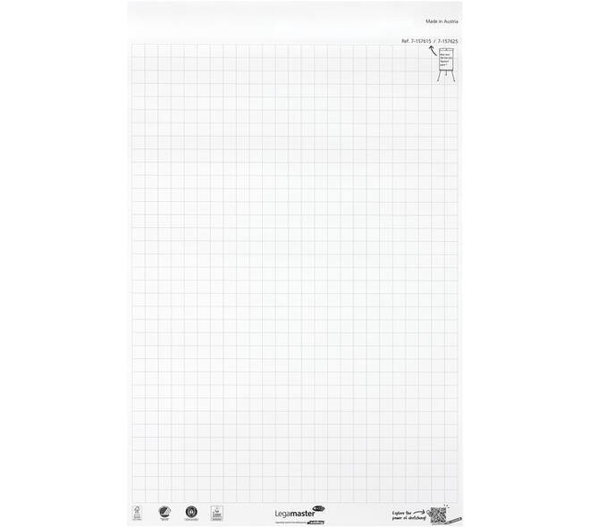 Flipoverpapier Legamaster SKETCH ECO raster 5x 20 vellen