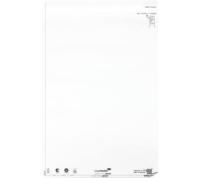 Flipoverpapier Legamaster SKETCH ECO blanco 2x 50 vellen