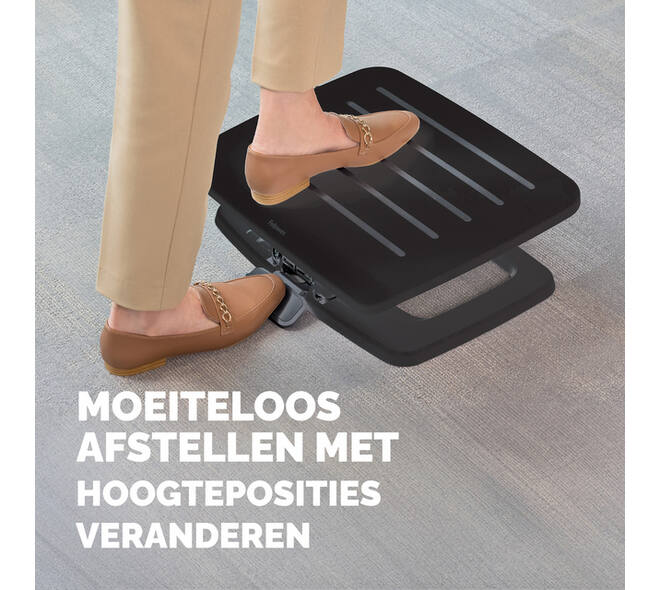 Voetensteun Fellowes Hana LT zwart