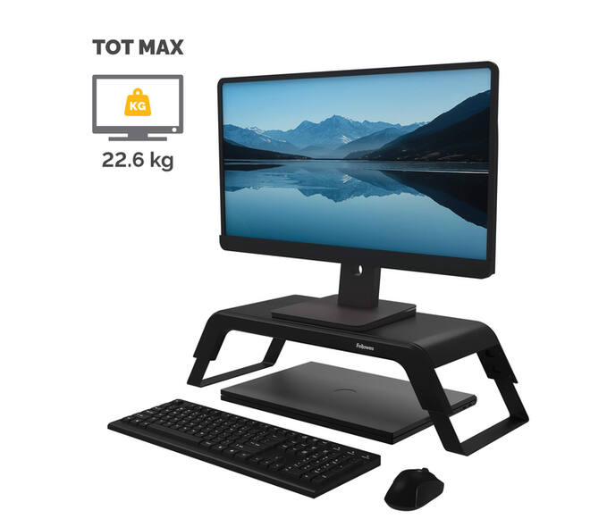 Monitorstandaard Fellowes Hana LT zwart