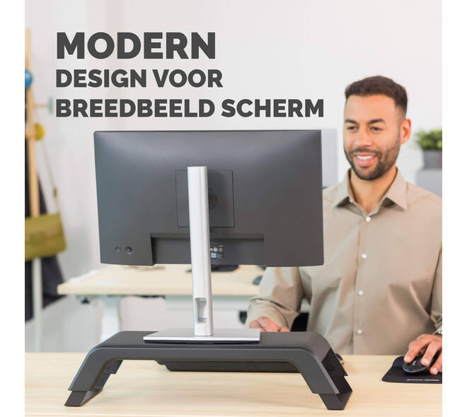 Monitorstandaard Fellowes Hana LT zwart