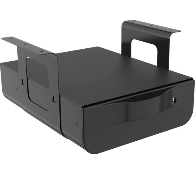 Persoonlijke lade Euroseats 369x292x189mm zwart