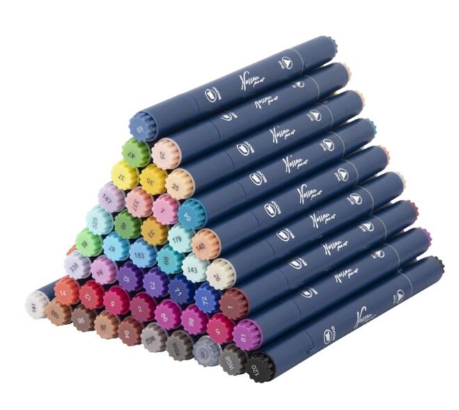Alcoholmarkers Nassau Arts duopunt set à 48 kleuren