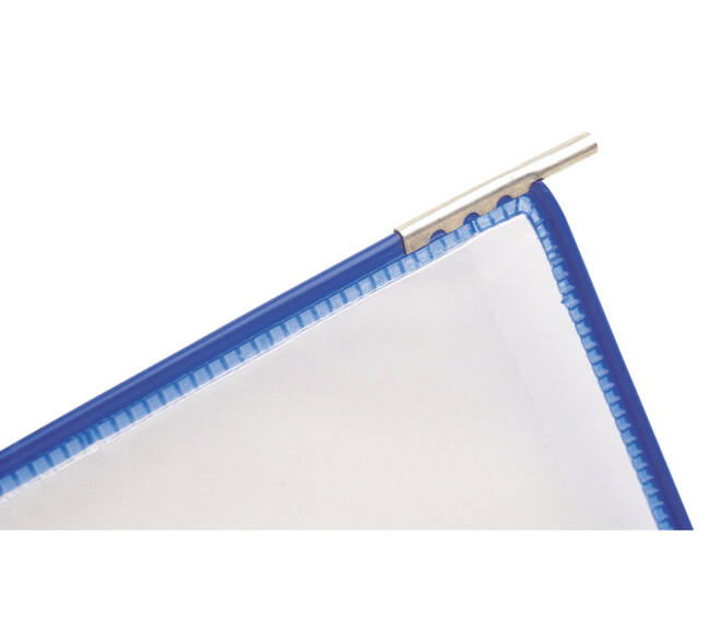 Zichtpaneel Tarifold A4 verticaal blauw 10 stuks