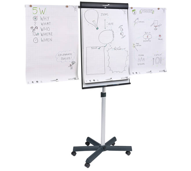 Flipover Legamaster SKETCH PRO mobiele stervoet