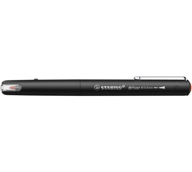 Fineliner STABILO dr!ver medium rood