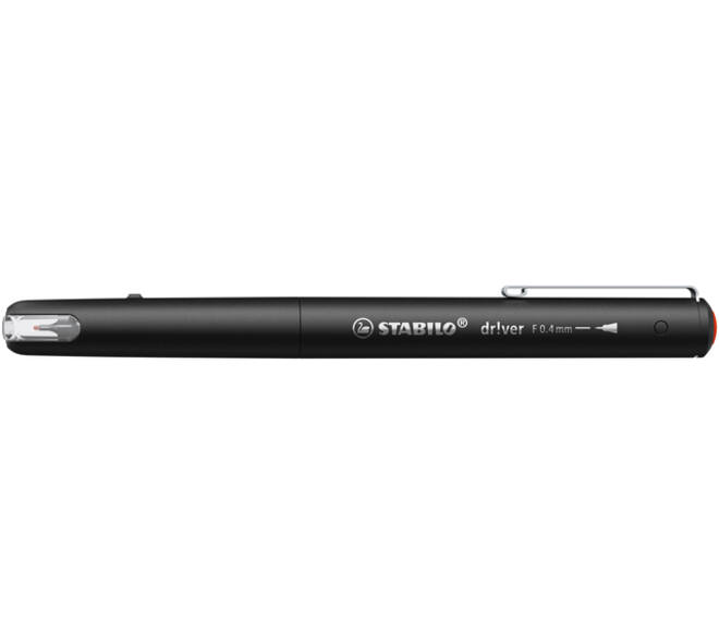 Fineliner STABILO dr!ver fijn rood