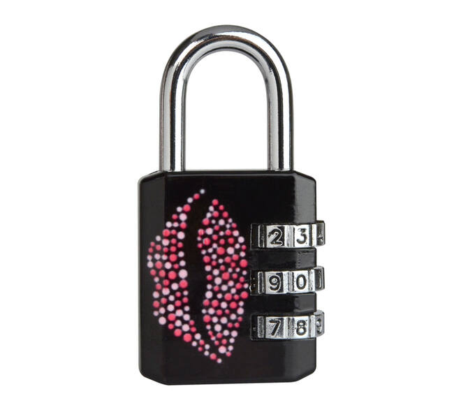 Hangslot Masterlock 3-cijfer combinatie 30mm kus patroon