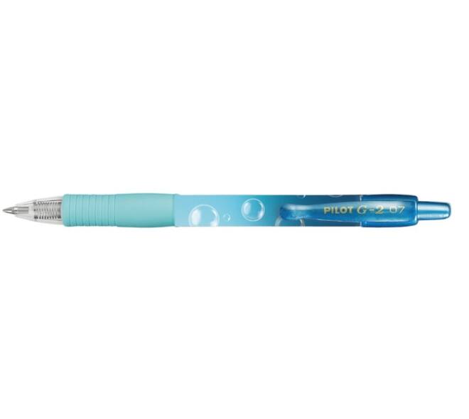 Gelschrijver PILOT G-2 Bubble assorti medium blauwschrijvend