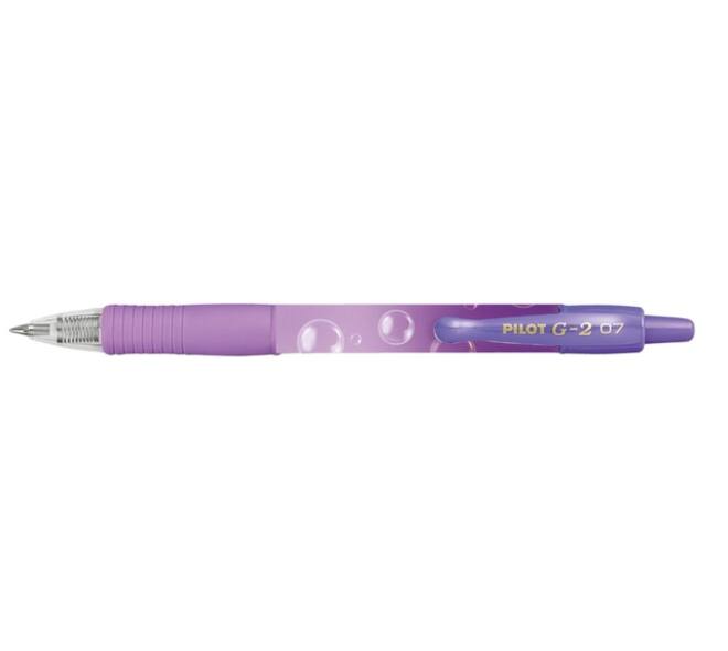 Gelschrijver PILOT G-2 Bubble assorti medium blauwschrijvend