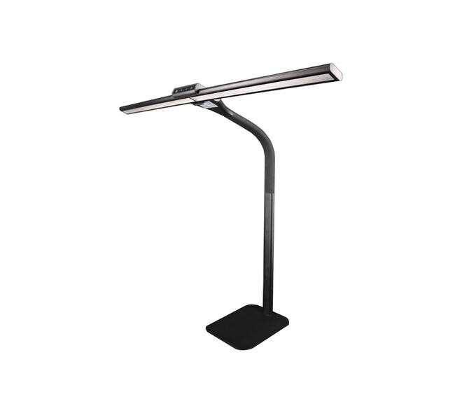 Bureaulamp Unilux Strata base led zwart