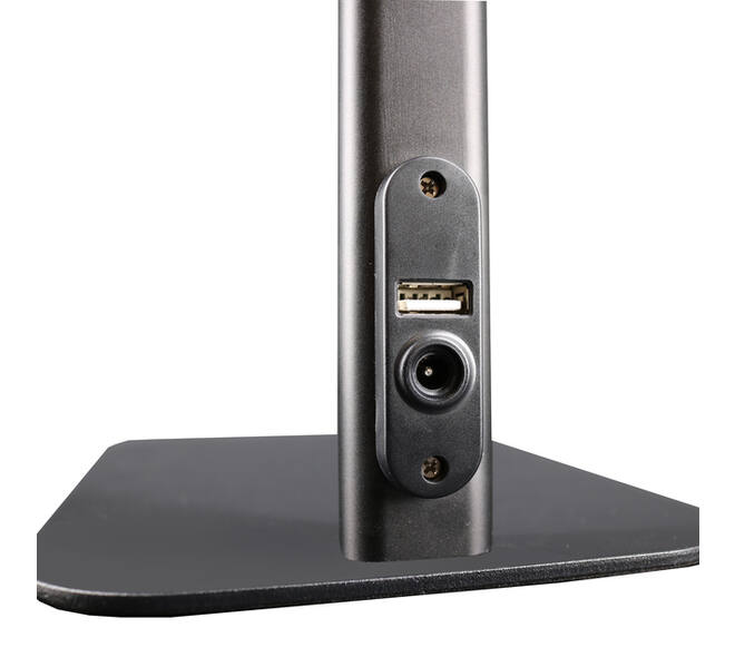 Bureaulamp Unilux Strata base led zwart