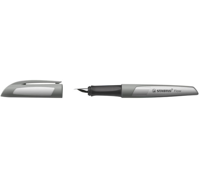 Vulpen STABILO Flow medium grijs