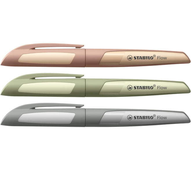 Vulpen STABILO Flow medium grijs