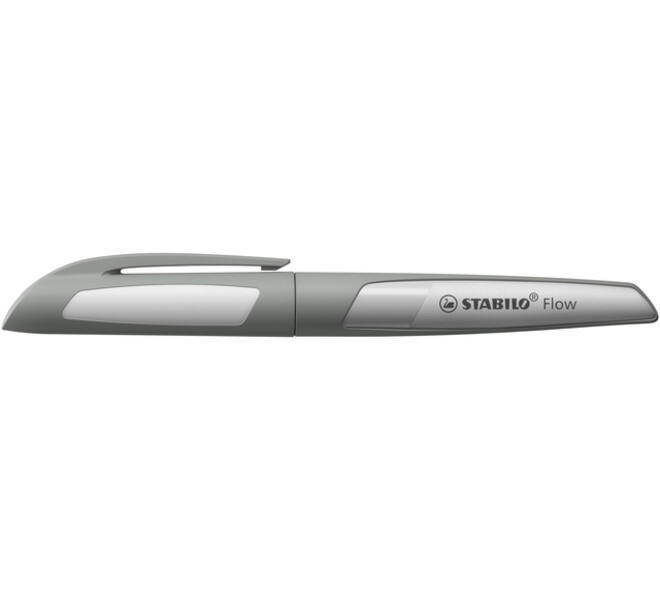 Vulpen STABILO Flow medium grijs blister à 1 stuk