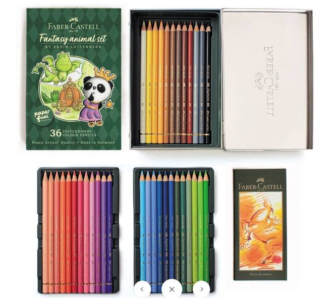 Kleurpotlood Polychromos ism Karin Luttenberg 36st
