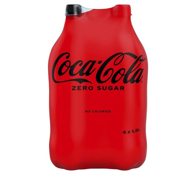 Frisdrank Coca Cola zero petfles 1.5 liter