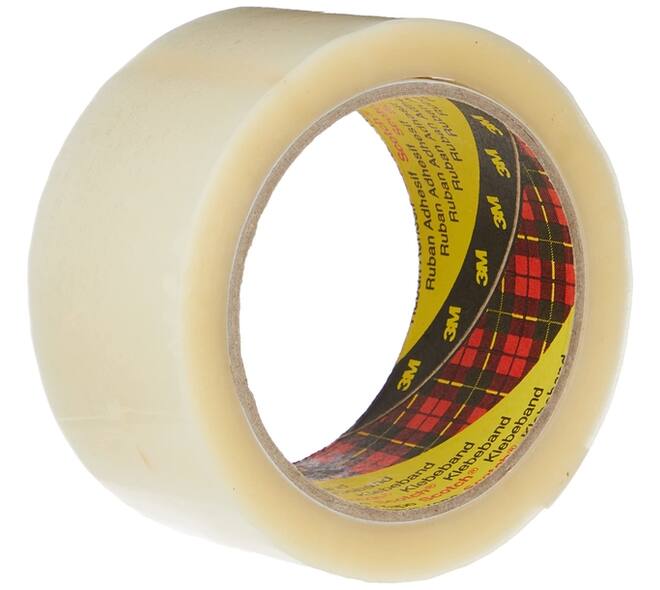 Verpakkingstape Scotch 371 48mmx66m transparant PP