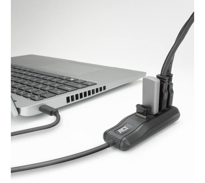 Hub ACT USB-C 3.0 4 poorts USB-A