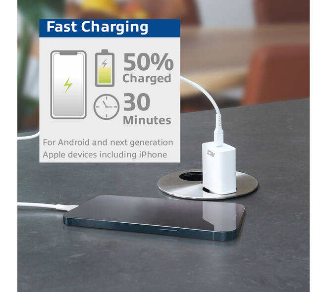 Oplader ACT USB-C 1-poort 20W Power Delivery