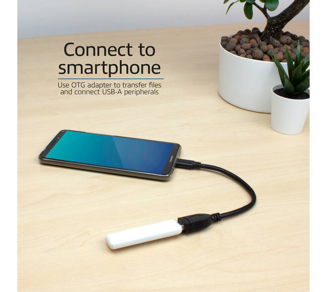 Kabel ACT USB 3.0 OTG USB-C male naar USB-A female