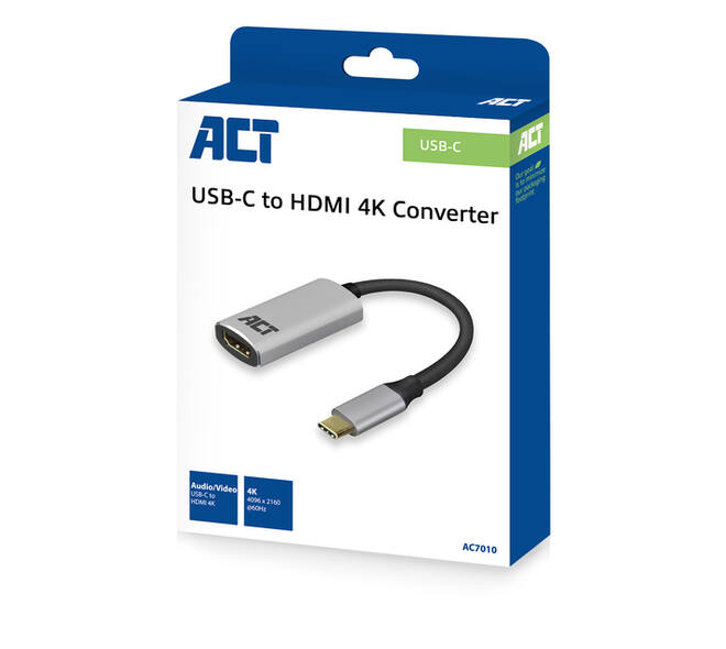 Adapter ACT USB-C naar HDMI