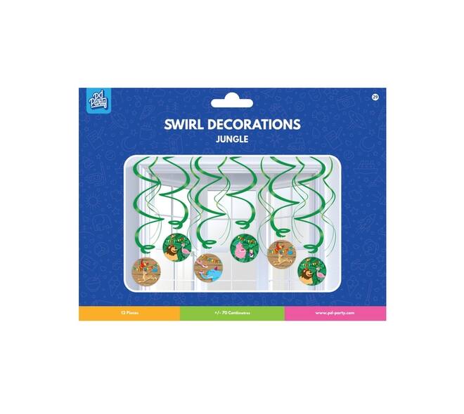 Swirl decorations Jungle