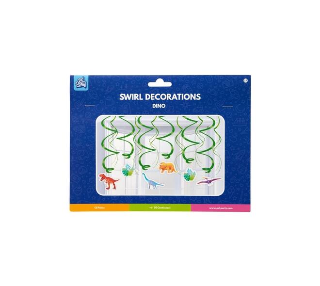 Swirl decorations Dino